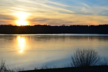 Obraz premium Sonnenuntergang 