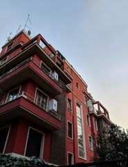 old building in Bologna, Italy