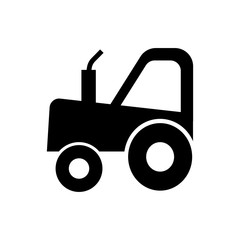 Tractor vector icon