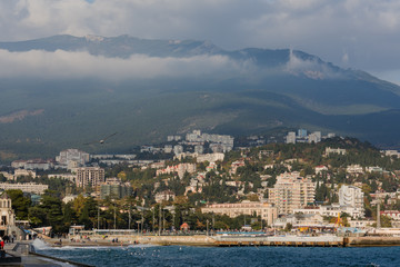 Obraz premium Yalta Embankment landscape