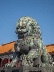 Fototapeta na wymiar Beijing, China, August 2018, the forbidden city