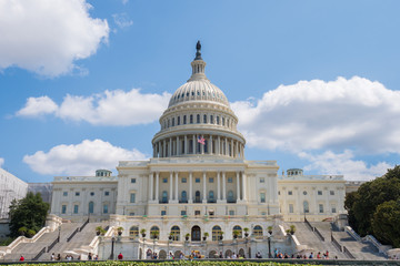 Naklejka premium washington, United States, August 2017,capitol