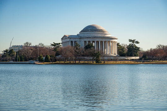 The famous Jefferson Memorial in Washington DC, USA.