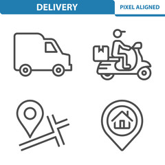 Delivery & Logistics Icons