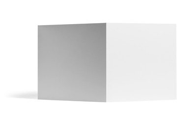 folded leaflet white blank paper template book