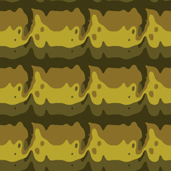 Seamless pattern background of multicolored lines with scribbler.