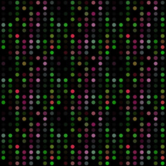 Obraz premium Seamless abstract pattern background with a variety of colored circles.