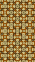 Ornate geometric pattern and abstract colored background