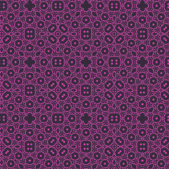Seamless color pattern from a variety of shapes.