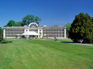 Warsaw Poland - June 2010: New Orangery (Nowa Pomaranczarnia)