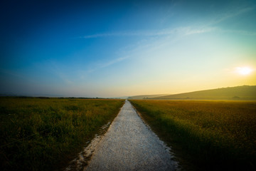 Pathway into the distance