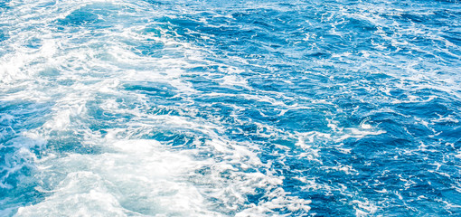 Background shot of aqua sea water surface