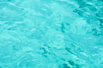 Background shot of aqua sea water surface