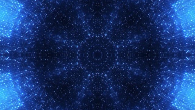 Glitter kaleida Looped Background v3