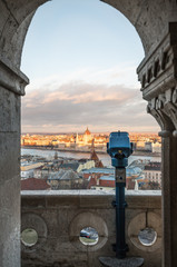 view from the Fisherman's Bastion - Budapest - Hungary