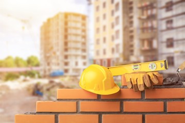 Masonry build bricklayer construction handyman layer trowel