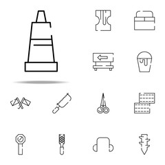 glue for metal icon. construction icons universal set for web and mobile