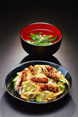 鰻のちらし寿司