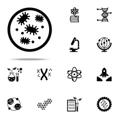 laboratory, biology icon. Genetics and bioenginnering icons universal set for web and mobile