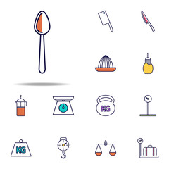 a spoon icon. web icons universal set for web and mobile