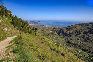 Fototapeta na wymiar Sicilian Spring Landscape