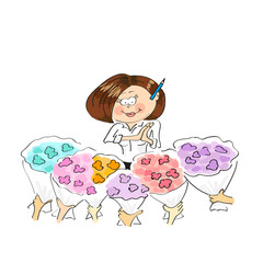 Women's Day brown-haired