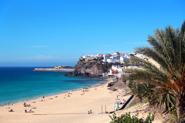 Beach of Morro Jable, Canary islands