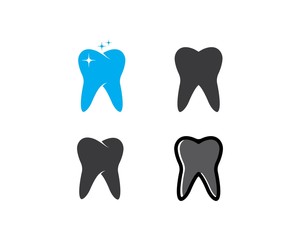  Dental logo Template vector illustration icon