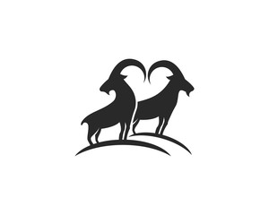 Goat Logo Template