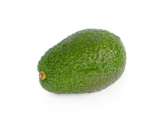 avocado isolated on white background