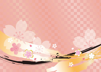 2019桜 筆タッチ 1