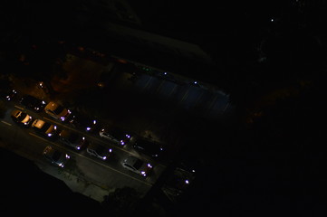 lights in tunnel