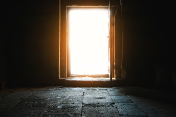 Light entering through open door © ARAMYAN
