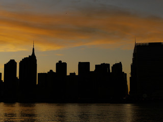 Manhattan sunset