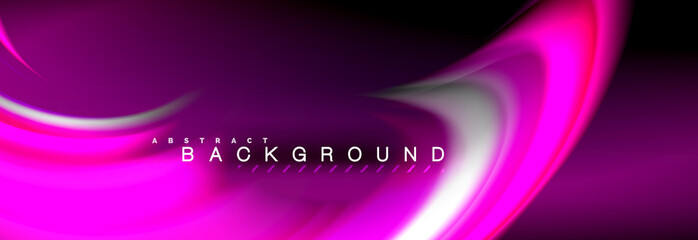 Blurred fluid colors background, abstract waves lines, mixing colours with light effects on light backdrop. Vector artistic illustration for presentation, app wallpaper, banner or posters