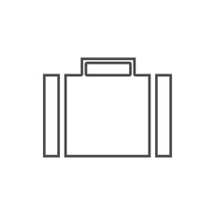 suitcase icon. Element of cyber security for mobile concept and web apps icon. Thin line icon for website design and development, app development