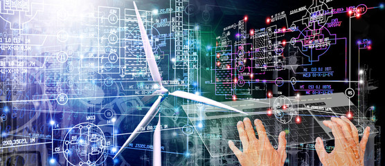engineering computers designing clean electrical power