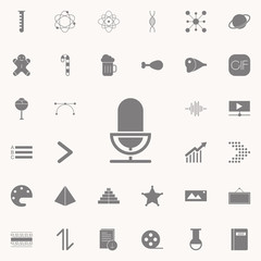 Microphone icon. web icons universal set for web and mobile