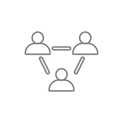 communications  icon. Element of web, minimalistic for mobile concept and web apps icon. Thin line icon for website design and development, app development