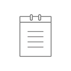 check list icon. Element of cyber security for mobile concept and web apps icon. Thin line icon for website design and development, app development