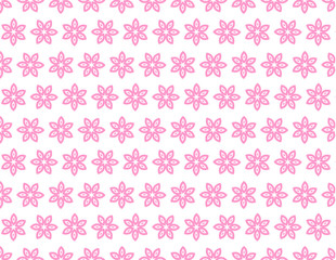 flowers seamless pattern beauty wallpaper art design vector illustration