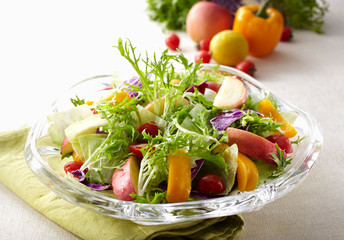 Delicious Chinese cuisine, vegetable salad