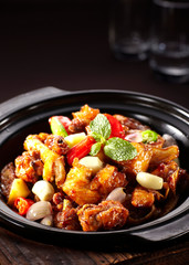 Delicious Chinese cuisine, Three cups of chicken