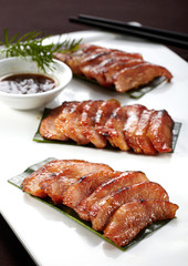 Delicious Chinese cuisine, Roast pork