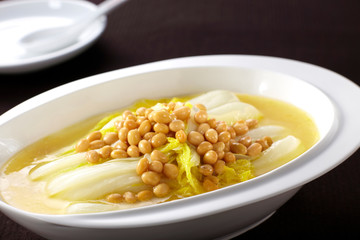 Delicious Chinese cuisine, Pea cabbage