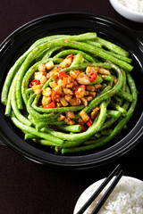 Delicious Chinese cuisine, Beans pot