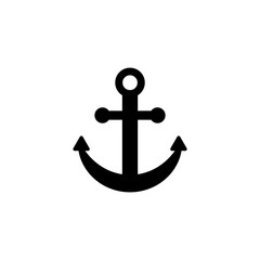 anchor icon vector