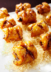 Delicious Chinese cuisine, Fried Stingray