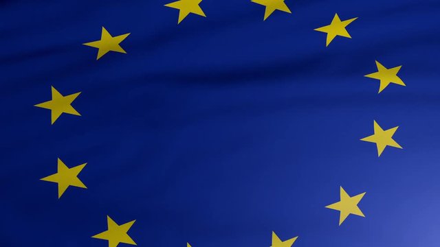 europe union flag loop