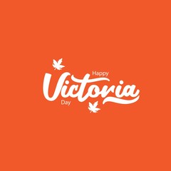 Happy Victoria Day Vector Template